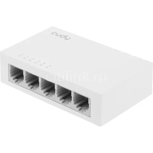 Коммутатор CUDY GS105U, неуправляемый