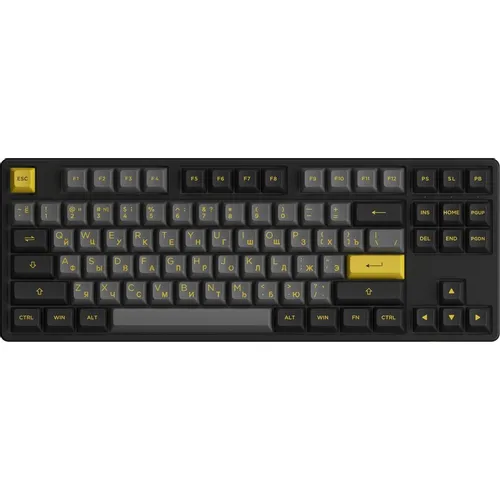 Клавиатура AKKO 5087B Plus, беспроводная, Bluetooth/Радиоканал, механическая, черный