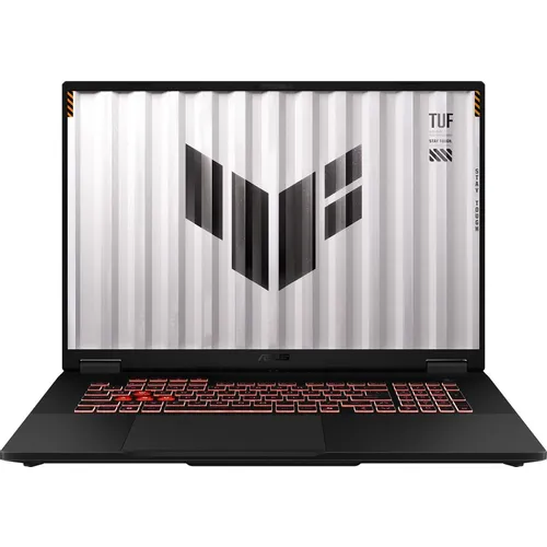 Ноутбук игровой ASUS TUF Gaming A18 FA808UH-S8049, 18", 2025, IPS, AMD Ryzen 7 260 3.8ГГц, 8-ядерный, 16ГБ DDR5, 512ГБ SSD, NVIDIA GeForce RTX 5050 для ноутбуков - 8 ГБ, TGP 115Вт, без операционной системы, серый [90nr0nm1-m002f0]