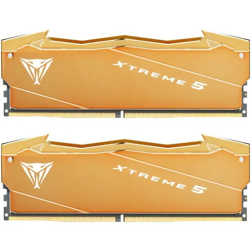 Оперативная память Patriot Viper Xtreme 5 VXA532G8038K DDR5 - 2x 16ГБ 8000МГц, DIMM, Aurum, Ret