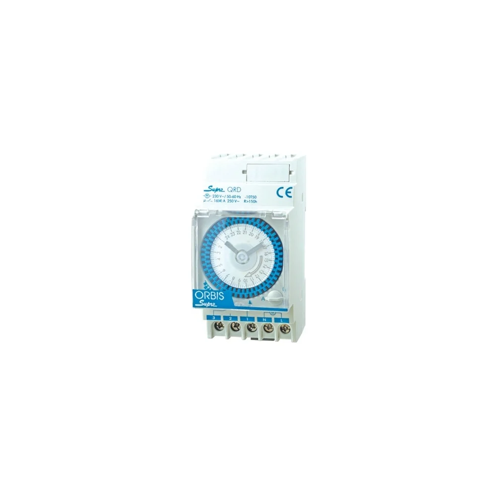 Модульный недельный таймер Orbis SUPRA QRS OB290332