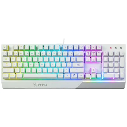 Клавиатура MSI Vigor GK30, проводная, USB, плунжерная, белый [s11-04ru304-cla]