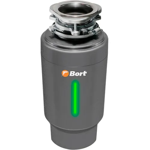 Измельчитель пищевых отходов Bort Titan 8000 Control 800Вт серый [93417913]