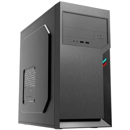 Корпус mATX FOXLINE FL-702, Mini-Tower, без БП, черный