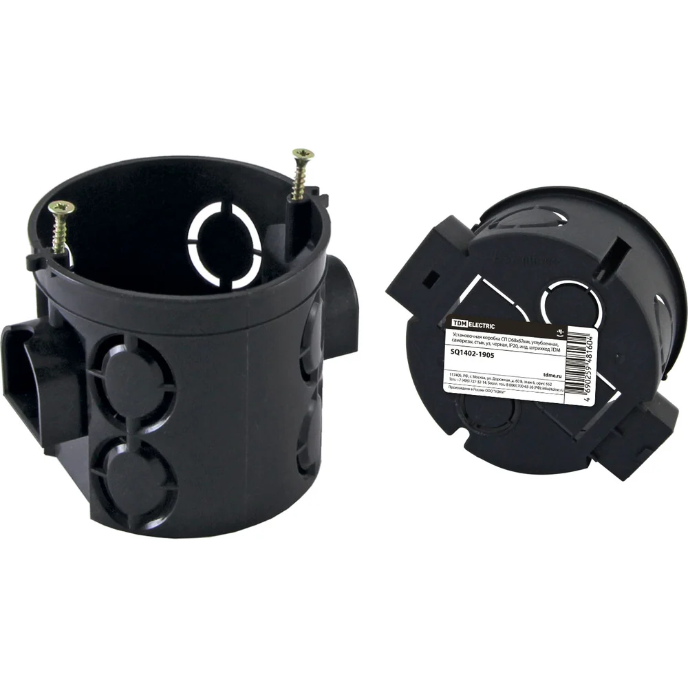 Углубленная установочная коробка TDM ELECTRIC SQ1402-1905