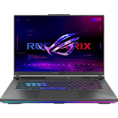 Ноутбук игровой ASUS ROG Strix G16 G614PR-RV089, 16", 2025, IPS, AMD Ryzen 9 8940HX 2.4ГГц, 16-ядерный, 32ГБ DDR5, 1ТБ SSD, NVIDIA GeForce RTX 5070 Ti для ноутбуков - 12 ГБ, TGP 140Вт, без операционной системы, серый [90nr0nj7-m00620]