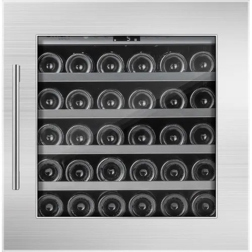 Винный шкаф TEMPTECH STHLM STZ60SX, вместимость: 30 бутылок, 90л, 59см, нержавеющая сталь