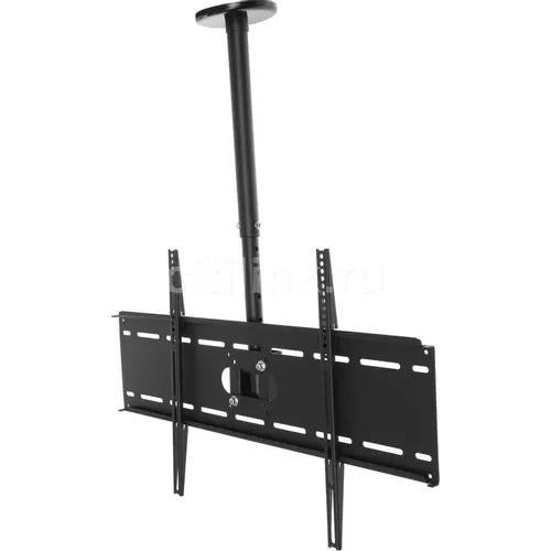 Кронштейн для телевизора Cactus CS-CP04-R, 37-70", потолочный, поворот и наклон, черный
