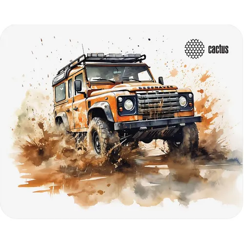 Коврик для мыши Cactus Jeep ткань, 250х200х3мм [cs-mp-d11s]