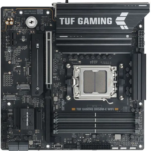 Материнская плата ASUS TUF GAMING B850M-E WIFI, Socket AM5, AMD B850, mATX, Ret