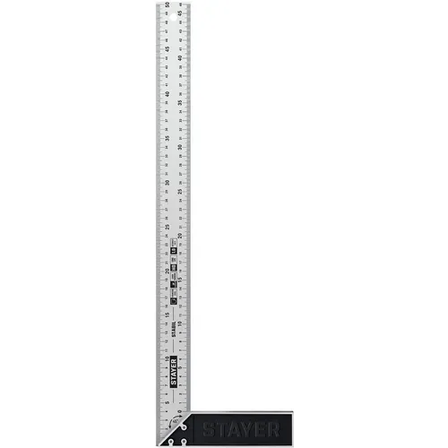 Угольник столярный Stayer 3431-50, 50см, из нержавеющей стали