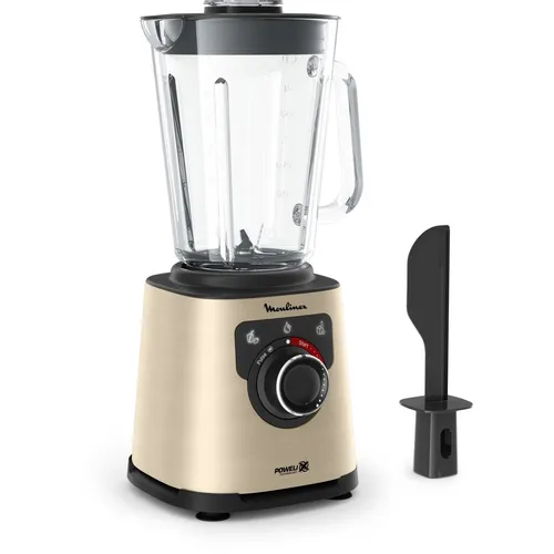 Блендер Moulinex Perfect Mix+ LM871A10, стационарный, песочный/черный