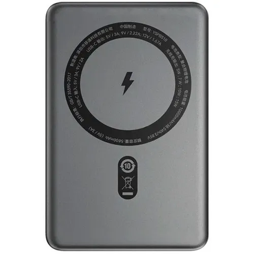 Внешний аккумулятор (Power Bank) MOVESPEED YSPBS10, 10000мAч, серый [yspbs10 space grey]