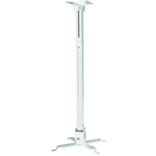 Кронштейн для проектора Buro PR04-140W, до 20кг, потолочный, поворот и наклон, белый