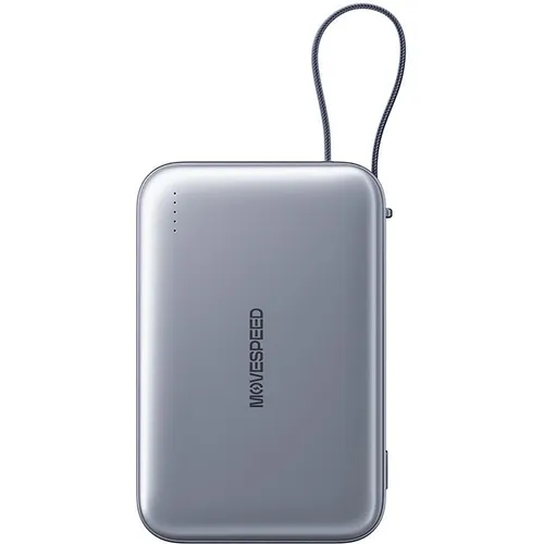 Внешний аккумулятор (Power Bank) MOVESPEED S20 Plus, 20000мAч, серый [yspbs20 plus grey]