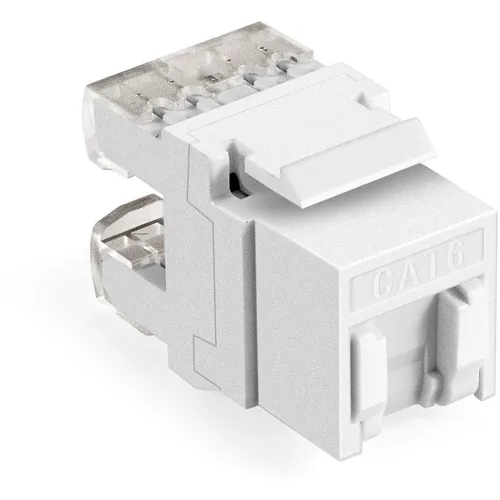 Модуль Exegate KJ-8P8C-U-C6-180SH-Dual (EX297338RUS) Keystone RJ45 кат.6 бронз.