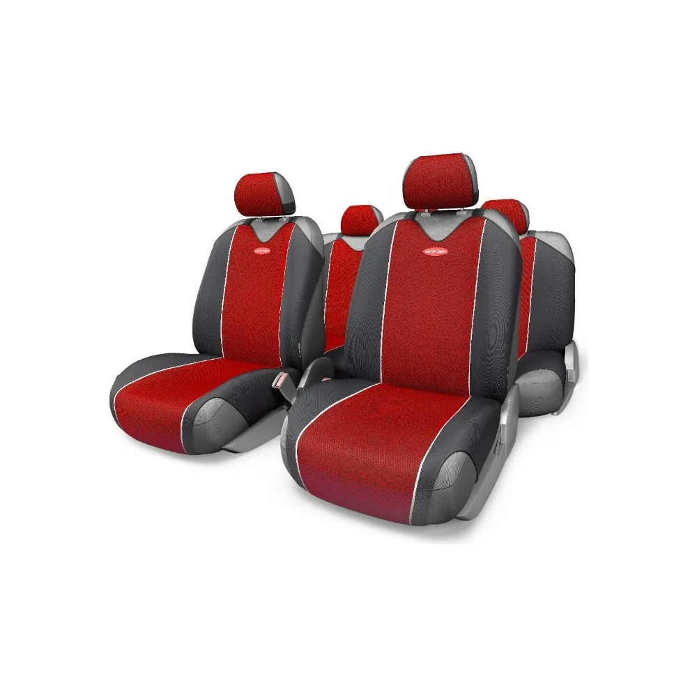 Чехол AUTOPROFI CARBON CRB-802 RD