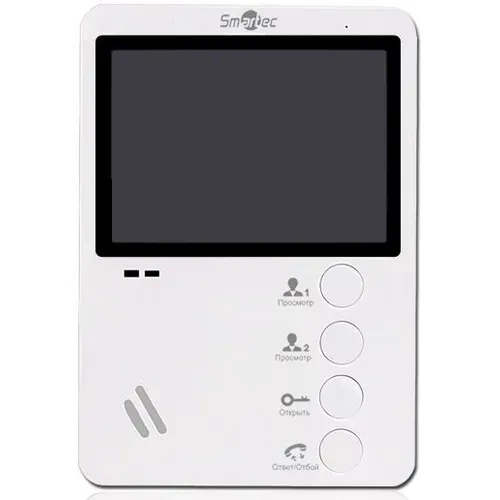 Видеодомофон SMARTEC ST-MS104-WT, белый