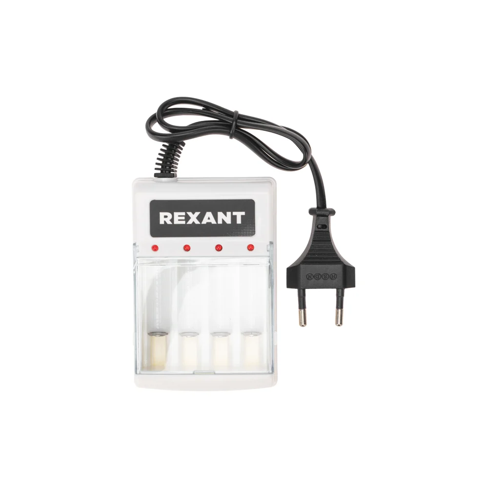 Зарядное устройство REXANT pc-05 для ni-mh аккумуляторов типа аа/ааа 18-2209-4