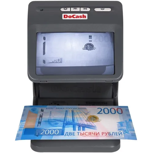 Детектор банкнот DOCASH mini IR/UV/AS 10658 просмотровый