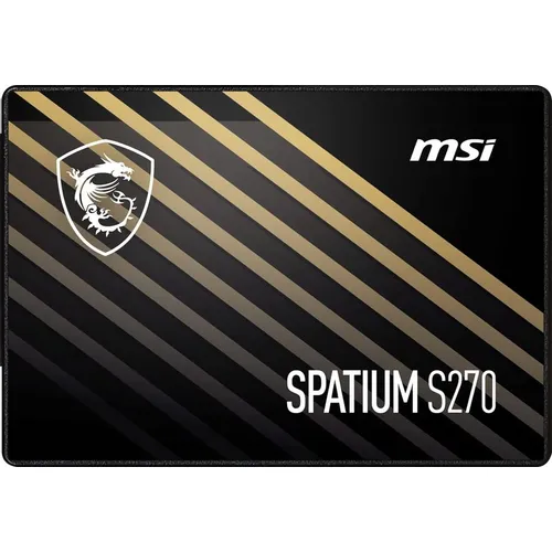 SSD накопитель MSI Spatium S270 960ГБ, 2.5", SATA III, SATA [s78-440p130-p83]