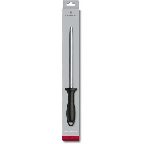 Мусат для ножей Victorinox Swiss Classic, черный [7.8014]