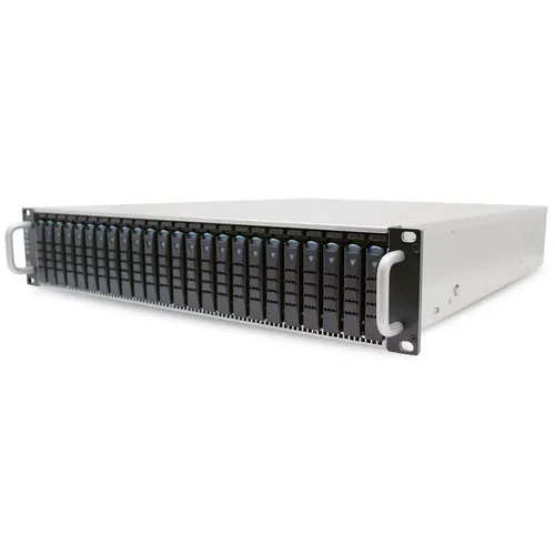 Корпус для сервера монтируемый в стойку AIC J2024-02, 2U, 2 x 1200 Вт, серебристый [xe1-2t000-02]