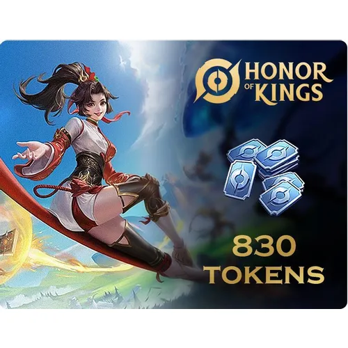 Пополнение игровой валюты HONOR OF KINGS 830 Tokens, регион: Россия, Весь мир