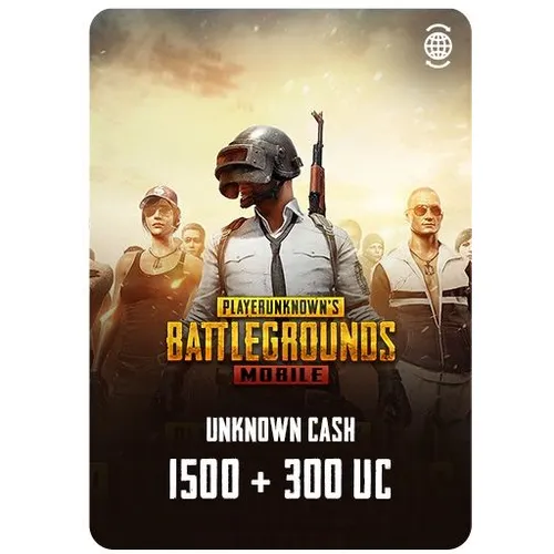 Пополнение игровой валюты PUBG MOBILE 1500 + 300 UC, регион: Россия, Весь мир