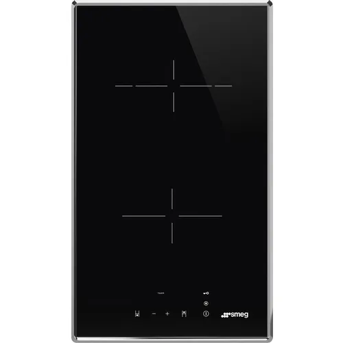 Электрическая варочная поверхность SMEG SE232TX1, конфорок: 2 шт., стеклокерамика, независимая, черный