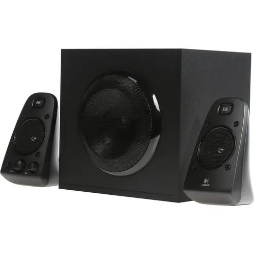 Колонки Logitech Z623, 2.1, черный [980-000403]