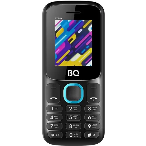 Сотовый телефон BQ 1848 Step+, черный/синий