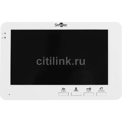Видеодомофон SMARTEC ST-MS107HM-WT, белый