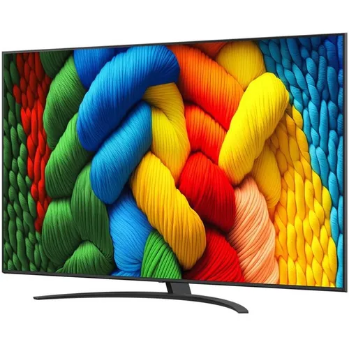 86" Телевизор LG 86NANO81A6A.ARUG NanoCell, 4K Ultra HD, СМАРТ ТВ, WebOS, черный