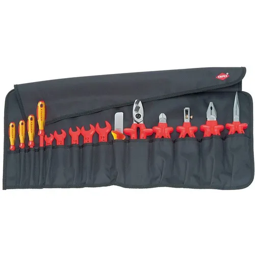 Набор инструментов KNIPEX KN-989913, 15 предметов, диэлектрический