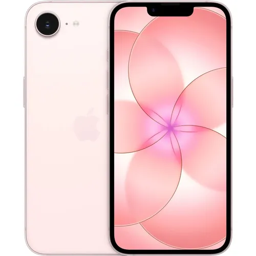 6.1" Смартфон Apple iPhone 17e 256Gb, A3634, NFC, OLED, 60Гц, розовый