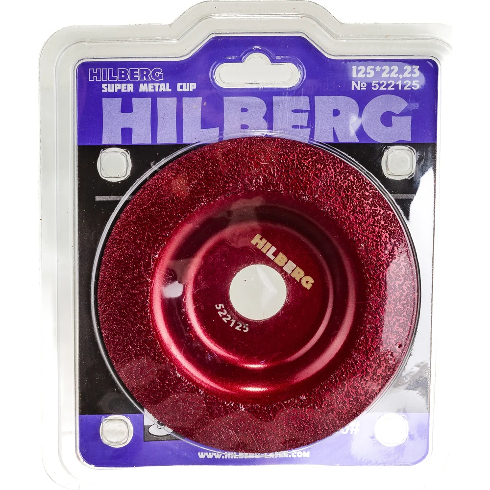 Алмазная чашка по металлу Hilberg Super Metal Cup 522125