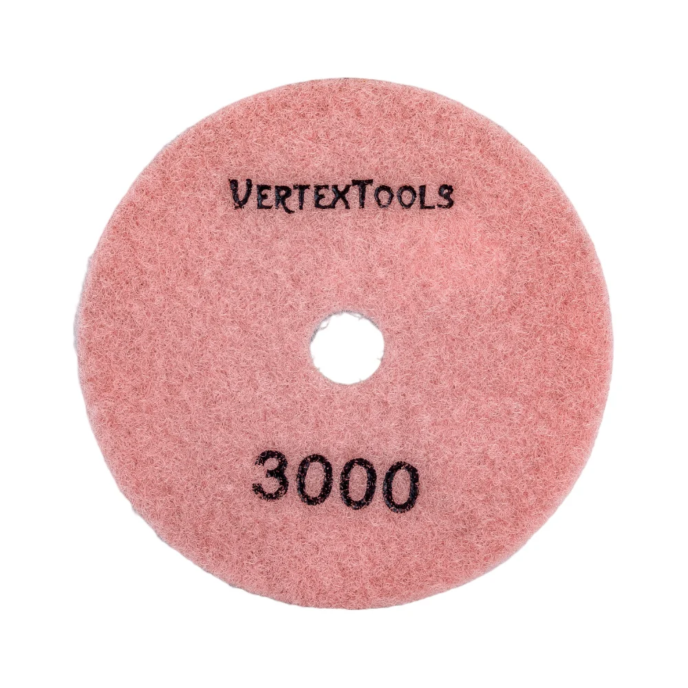 Гибкий шлифовальный алмазный круг для полировки мрамора vertextools 12500-3000