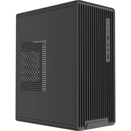 Корпус mATX Accord ACC-M258-02B, Mini-Tower, без БП, черный