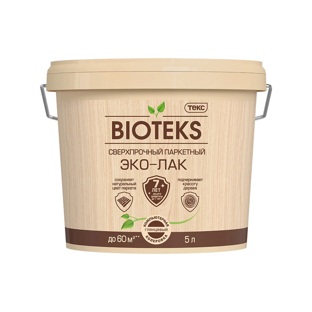 Паркетный водный лак Текс Bioteks Профи 700000859