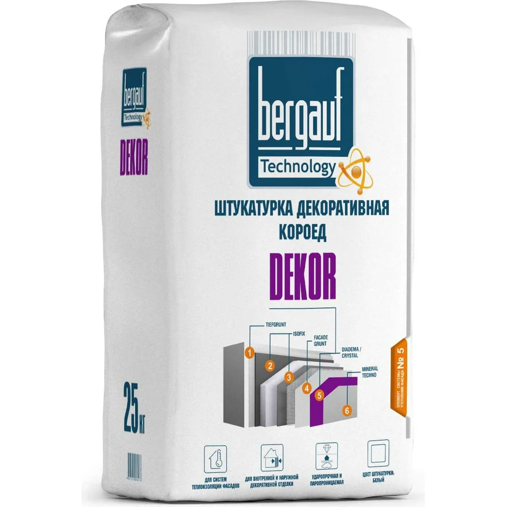 Декоративная штукатурка Bergauf Dekor 7453