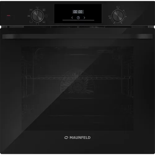 Духовой шкаф электрический MAUNFELD FEOH7872B2, 78л, дверца с 3 стеклами, черный