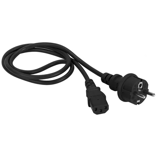 Шнур питания Lanmaster (LAN-PP13/SH-1.5-BK) C13-Schuko проводник.:3x0.75мм2 1.5м 220В черный