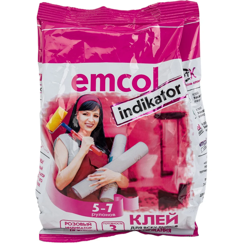 Клей для обоев emcol Индикатор 4607133680398