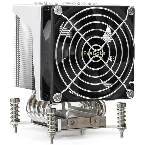 Устройство охлаждения (кулер) EXEGATE ESNK-P0051AP4.PWM.4U.115x.Cu, 4-pin, 92мм, черный, retail [ex293434rus]
