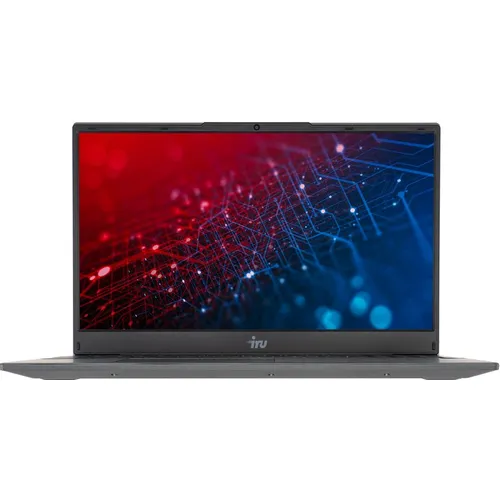 Ноутбук iRU Калибр 15PH, 15.6", IPS, AMD Ryzen 7 5700U 1.8ГГц, 8-ядерный, 16ГБ 512ГБ SSD, AMD Radeon Graphics, FreeDOS, черный [2057199]