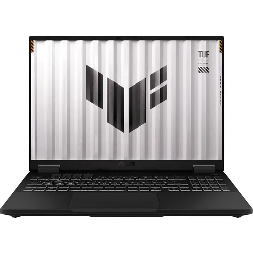 Ноутбук игровой ASUS TUF Gaming F16 FX608JH-RV065, 16", 2025, IPS, Intel Core i5 13450HX 2.4ГГц, 10-ядерный, 16ГБ DDR5, 512ГБ SSD, NVIDIA GeForce RTX 5050 для ноутбуков - 8 ГБ, TGP 115Вт, без операционной системы, серый [_90nr0mh1-m003v0]