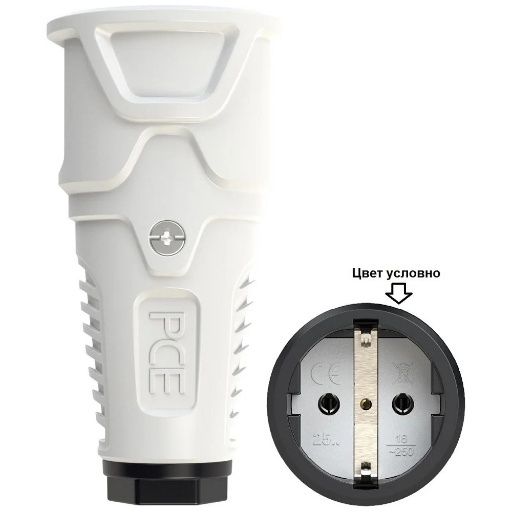 Кабельная розетка PCE 2510-gs