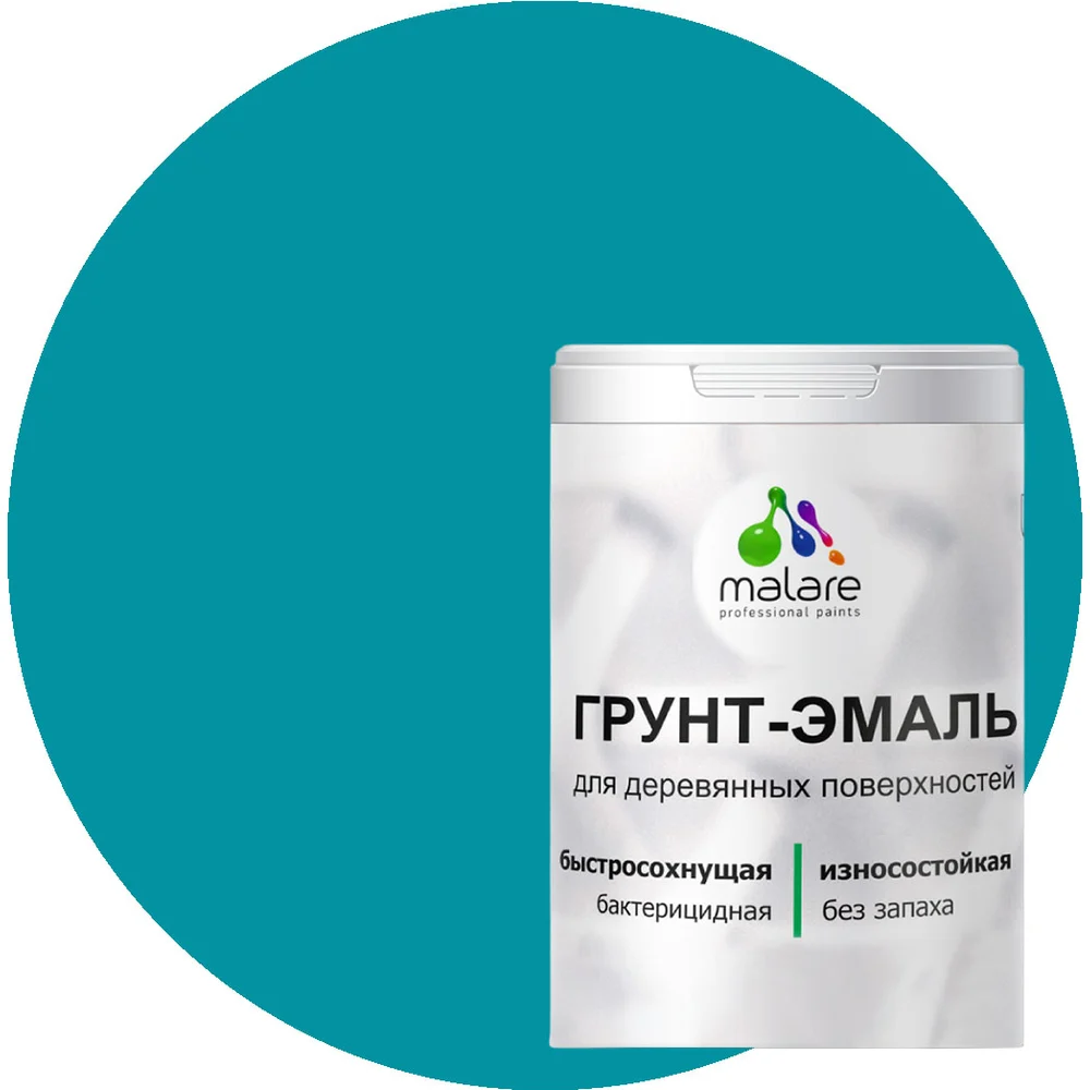 Матовая грунт-эмаль для деревянных поверхностей MALARE 2036754371972
