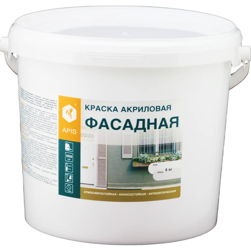 Фасадная акриловая краска APIS 4665296515193